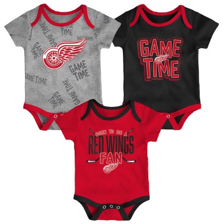 Detroit Red Wings Niemowlę - Game Time NHL Body Set