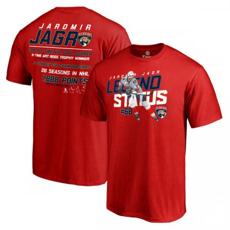 Florida Panthers - Jaromir Jagr 2nd All-Time Point Record NHL T-Shirt