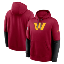 Washington Commanders - 2024 Sideline Club Pullover Burgundy NFL Bluza z kapturem