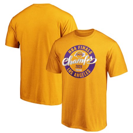 Los Angeles Lakers - 2020 Finals Champions Zone Laces NBA T-Shirt