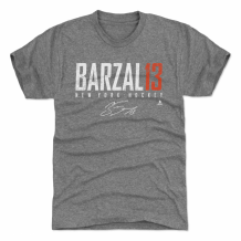 New York Islanders - Matt Barzal Elite Gray NHL T-Shirt