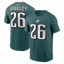 Philadelphia Eagles - Saquon Barkley Nike Midnight Green NFL Tričko