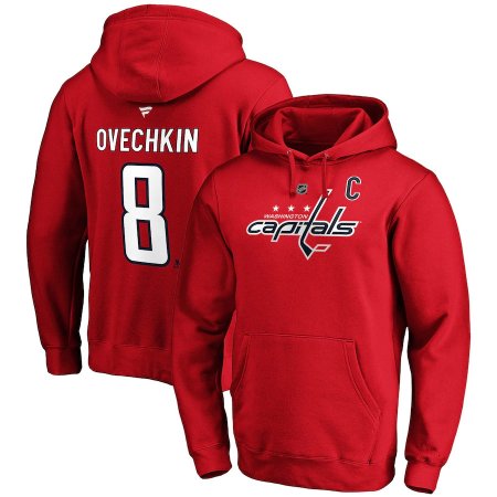 Washington Capitals - Alex Ovechkin NHL Mikina s kapucňou