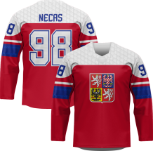 Česko - Martin Nečas Hokejový Replica Dres