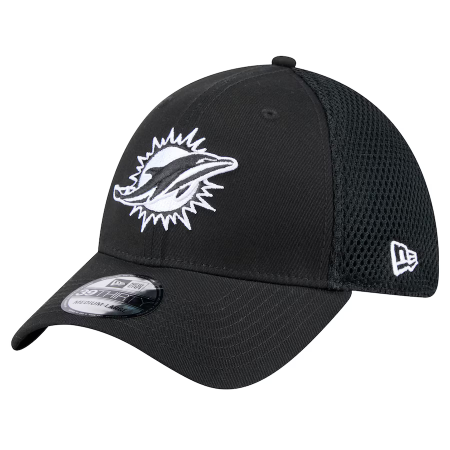 Miami Dolphins - Black Main Neo 39Thirty NFL Cap