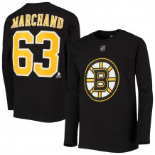 Boston Bruins Detské - Brad Marchand NHL Tričko s dlhým rukávom