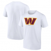Washington Commanders - Team Lockup White NFL T-Shirt
