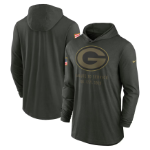 Green Bay Packers - 2025 Salute To Service Lightweight NFL Mikina s kapucňou