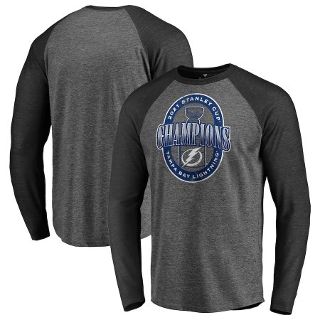Tampa Bay Lightning - 2021 Stanley Cup Champions Heroic Sides NHL Long Sleeve T-Shirt