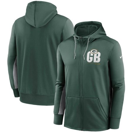 Green Bay Packers - Mascot Performance Full-Zip NFL Sweatshirt