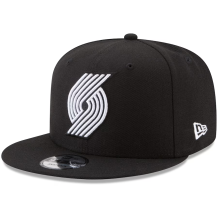 Portland Trail Blazers - Black & White 9FIFTY NBA Czapka