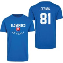 Slowakei - Erik Černák Authentic Hockey T-Shirt