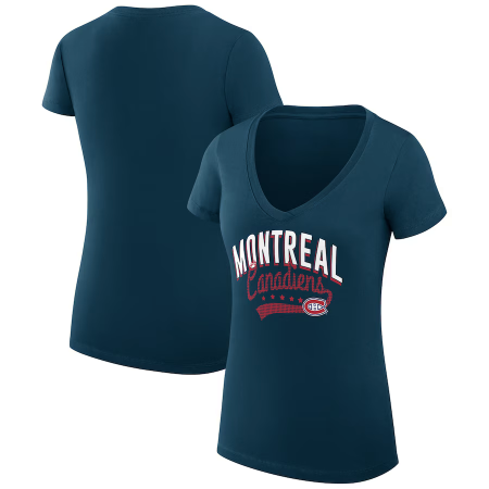 Montreal Canadiens Dámske - Filigree Logo NHL Tričko - Velikost: S
