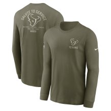 Houston Texans - 2025 Salute To Service NFL Long Sleeve T-shirt