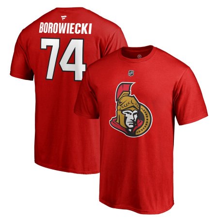 Ottawa Senators- Mark Borowiecki Stack NHL T-Shirt