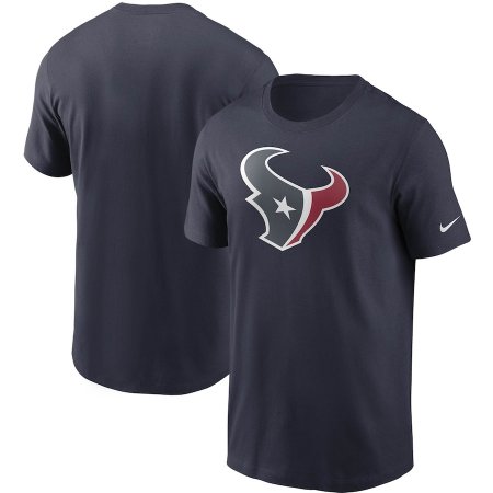 Houston Texans - Primary Logo NFL Navy T-shirt - Size: XL/USA=XXL/EU