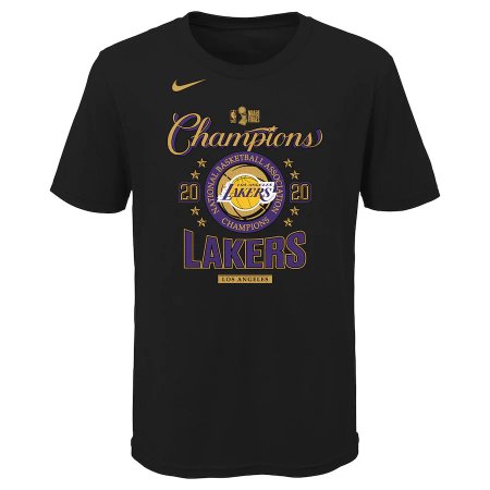Los Angeles Lakers Youth - 2020 Finals Champions Locker Room NBA T-Shirt