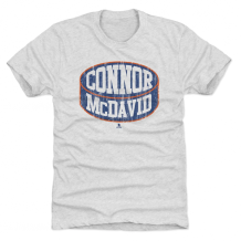 Edmonton Oilers Youth - Connor McDavid Puck NHL T-Shirt