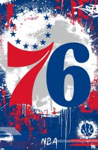 Philadelphia 76ers - Maximalist NBA Plakat
