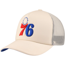 Philadelphia 76ers - Cream Trucker NBA Cap