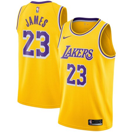 Los Angeles Lakers Youth - LeBron James 2018/19 Swingman NBA Jersey