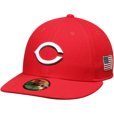 Cincinnati Reds - Authentic On-Field US Flag MLB Hat