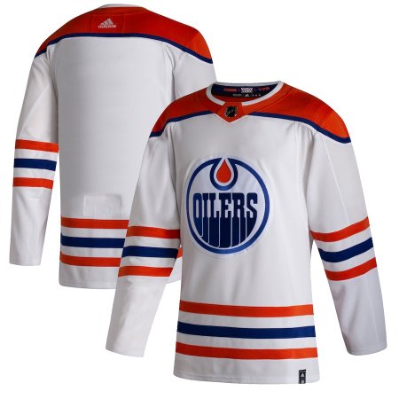 Edmonton Oilers - Reverse Retro Authentic NHL Trikot/Name und Nummer