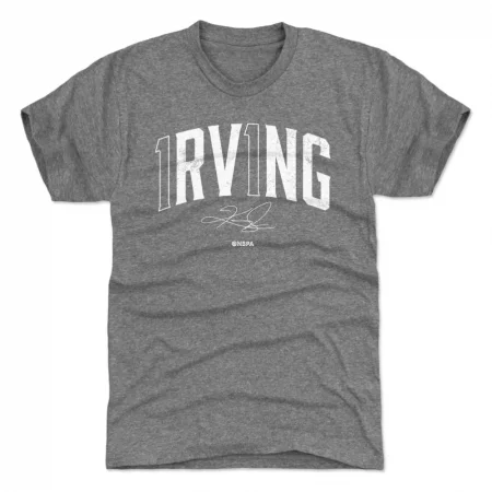 Brooklyn Nets - Kyrie Irving Name Number Gray NBA Koszulka