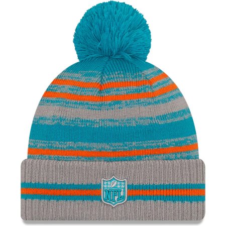Miami Dolphins - 2021 Sideline Road NFL Knit hat