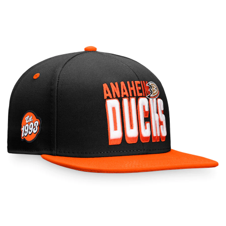 Anaheim Ducks - Heritage Retro Snapback NHL Czapka
