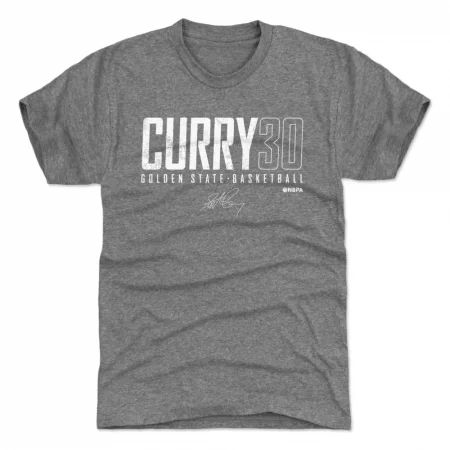 Golden State Warriors - Stephen Curry Elite Gray NBA Tričko