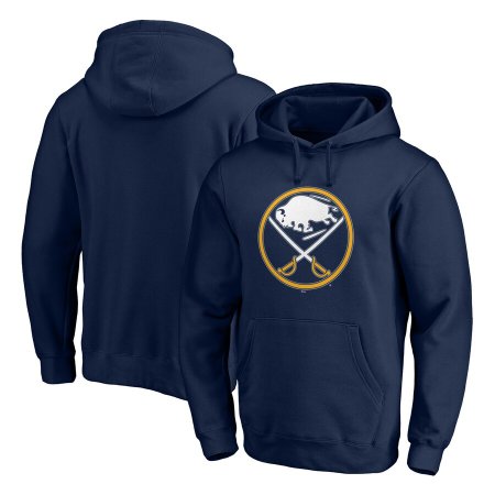 Buffalo Sabres - Primary Logo Gray NHL Mikina s kapucňou