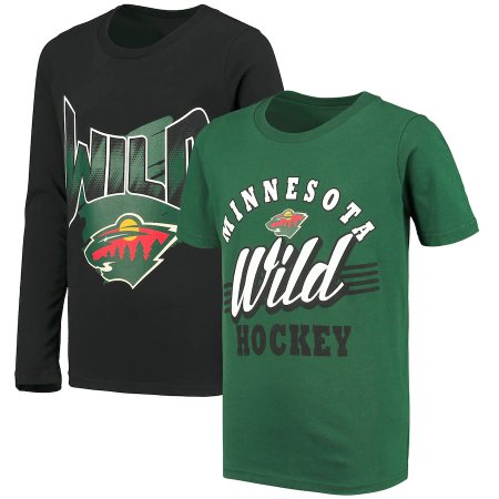Minnesota Wild Dziecięca - Two-Man Advantage NHL Combo Set - Wielkość: XL