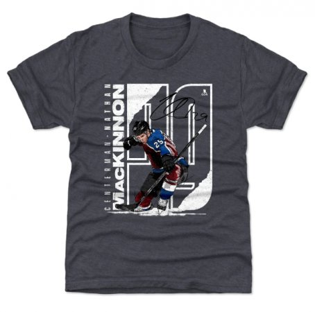 Colorado Avalanche Youth - Nathan MacKinnon Stretch NHL T-Shirt