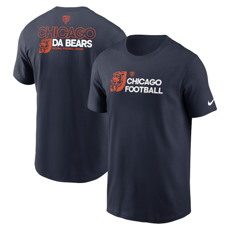 Chicago Bears - Outline NFL T-Shirt