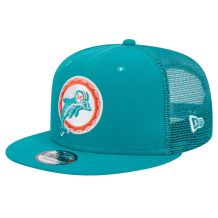 Miami Dolphins - Main Trucker Throwback Aqua 9Fifty NFL Kšiltovka