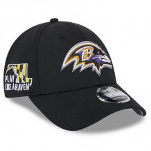 Baltimore Ravens - 2024 Draft Black 9Forty NFL Kšiltovka