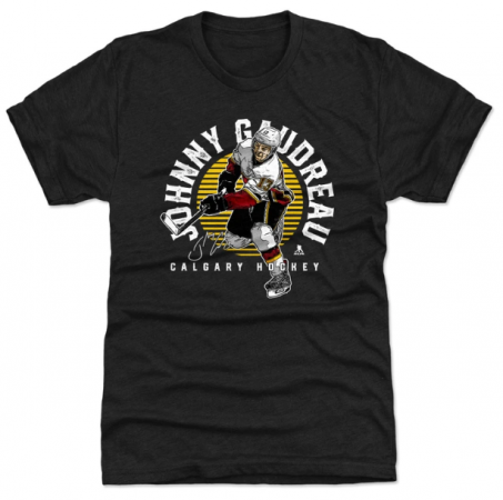 Calgary Flames Youth - Johnny Gaudreau Emblem NHL T-Shirt