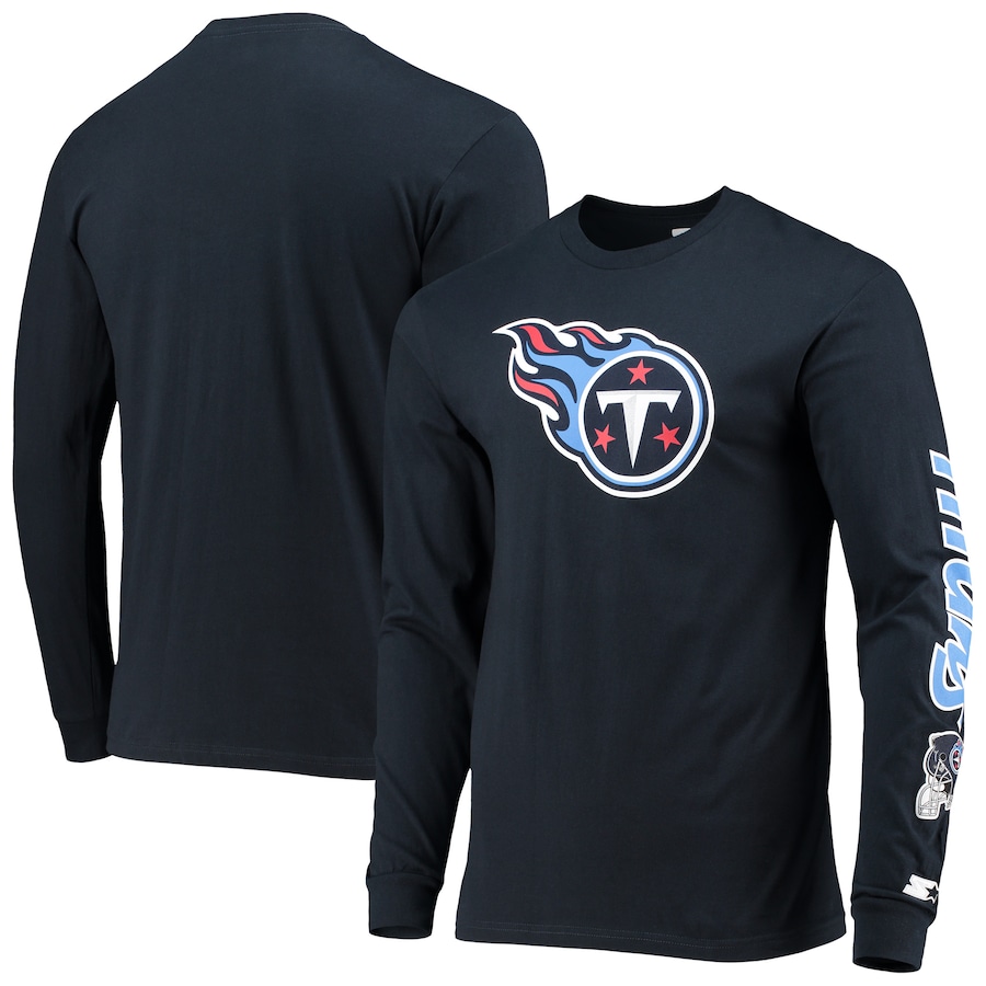 Detroit Lions - Starter Half Time NFL Long Sleeve T-Shirt :: FansMania