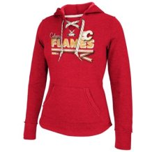 Calgary Flames Women - Classic Ribbon NHL Hooded