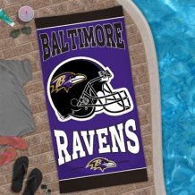 Baltimore Ravens - Beach NFL Towel