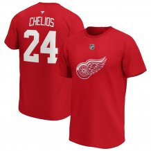 Detroit Red Wings - Chris Chelios Alumni NHL Tričko