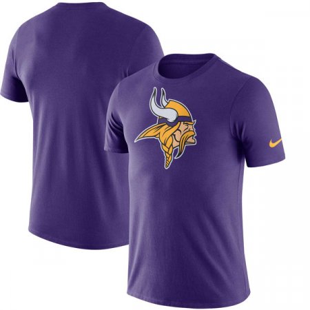 Minnesota Vikings - Performance Cotton Logo NFL T-Shirt