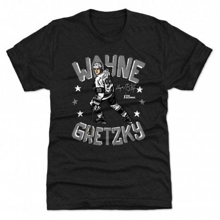 Los Angeles Kings - Wayne Gretzky Toon Black NHL T-Shirt