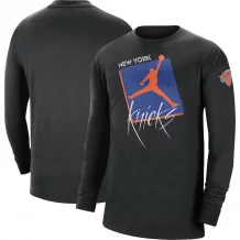 New York Knicks - Jordan Brand Courtside Statement NBA Tričko s dlhým rukávom