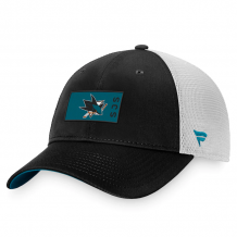 San Jose Sharks - Authentic Pro Rink Trucker Black NHL Cap