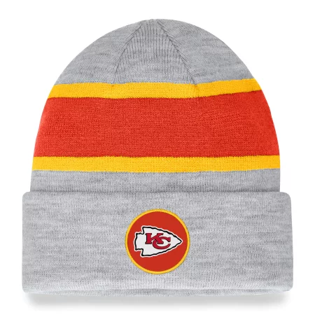Kansas City Chiefs - Team Logo Gray NFL Zimná čiapka