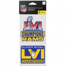 Los Angeles Rams - Super Bowl LVI Champs Perf Set NFL Nálepka
