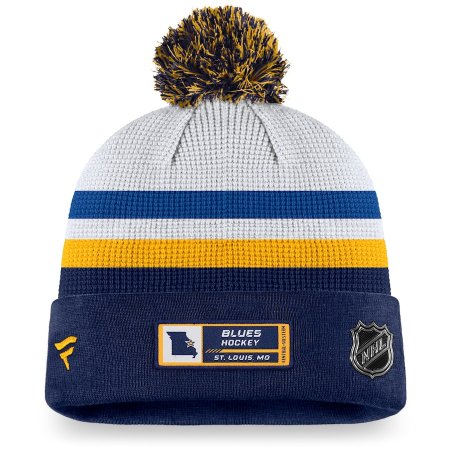 St. Louis Blues - Authentic Pro Draft NHL Knit Hat