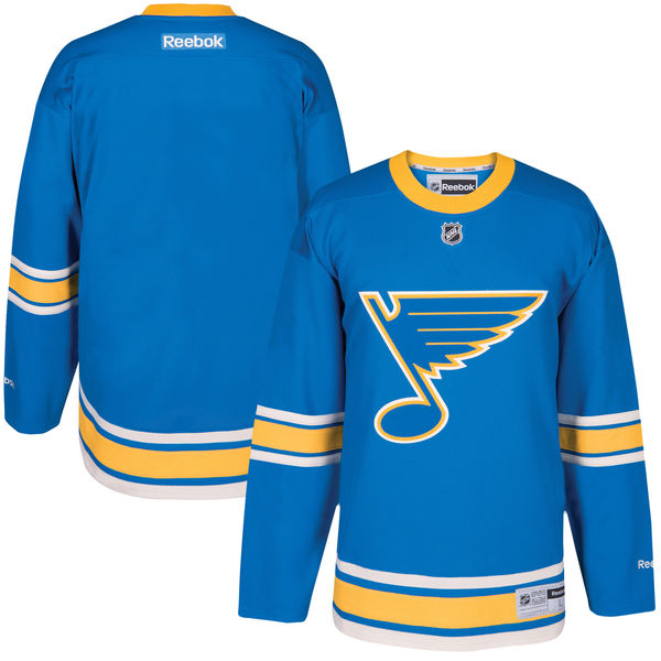 Reebok Official St. Louis Blues Hockey Youth Jersey S/M White No Name NHL